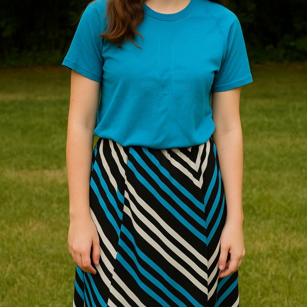 New Balance Top (M) & NY Collection Skirt (S) Set